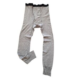 Duofold  Lightweight Thermal Underwear Long Johns M Gray USA Thermastat Poly